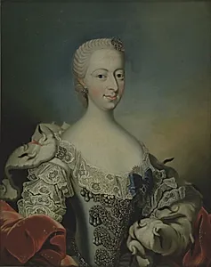 Juliane Marie, Frederik V's anden dronning by Peter Wichmann