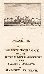 Julianehøj - titelblad by J.F. Clemens