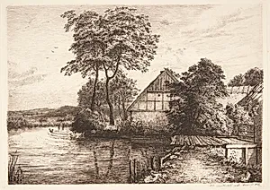 Jysk vandmølle by Louise Ravn-Hansen