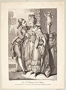 Kærlighedens fødsel (La Naissance de l'Amour) by René Gaillard