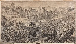 Kampen om Khurungui by Jean Jacques Aliamet