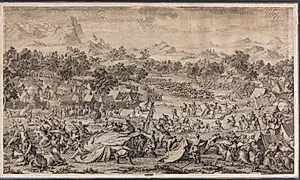 Kampen om Oroi-jalatu by Jacques Philippe Le Bas