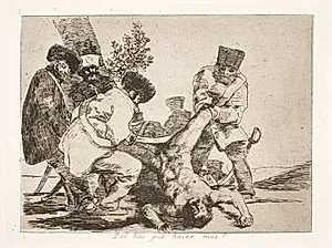 Kan man gøre mere? (33) by Francisco de Goya