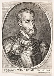 Karl V, tysk kejser by Jacob Neefs