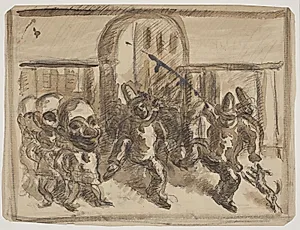 Karneval i Nice by Vilhelm Lundstrøm