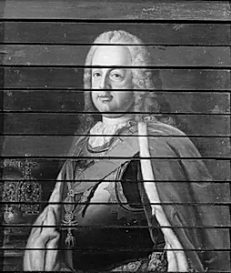 Kejser Franz I, kejserinde Maria Theresia og deres søn ærkehertug Joseph