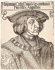 Kejser Maximilian I by Albrecht Dürer