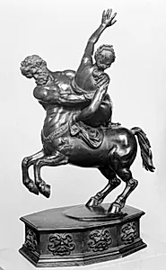 Kentauren Nessus og Deianeira by Giambologna