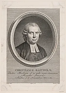 Kgl. konfessionarius Christian Bastholm by J.F. Clemens