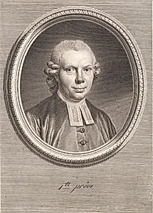 Kgl. konfessionarius Christian Bastholm by J.F. Clemens