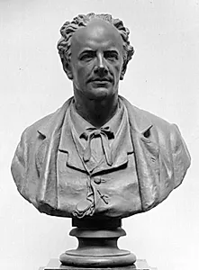Kgl. skuespiller Emil Poulsen by Louis Hasselriis
