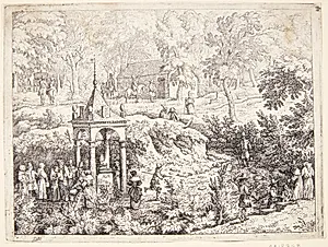 Kilden ved Gerenstère by Allaert van Everdingen