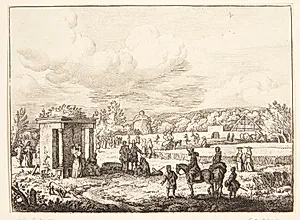 Kilden ved Watroz by Allaert van Everdingen