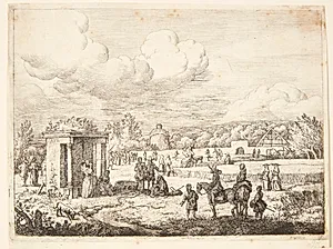 Kilden ved Watroz by Allaert van Everdingen
