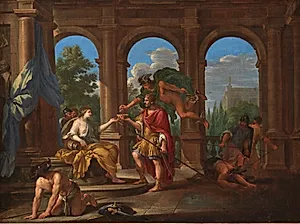 Kirke og Odysseus by Filippo Lauri