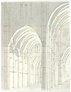 Kirkeinteriør by Aron Wallick