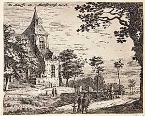 Kirken i Maarsseveen by Roelant Roghman