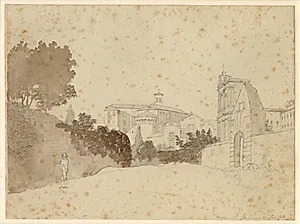 Kirken St. Giovanni a Paolo by C.W. Eckersberg