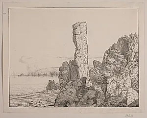 Klippekyst på Bornholm by Vilhelm Kyhn