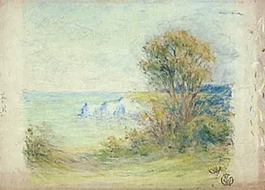 Klipper ved Etretat by Claude Emile Schuffenecker