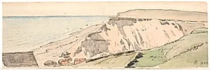 Kløften ved Helenes kilde i Tisvilde by P.C. Skovgaard