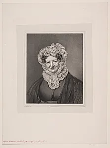 Klosterfrøken Wilhelmine Löwenstern by Edvard Fortling