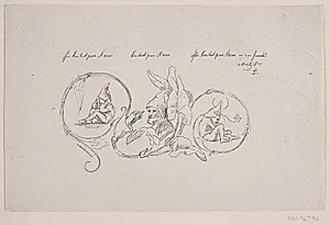 Knibet på Næsen by F. Hendriksen