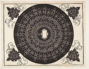 Knob med rektangulær midte by Albrecht Dürer