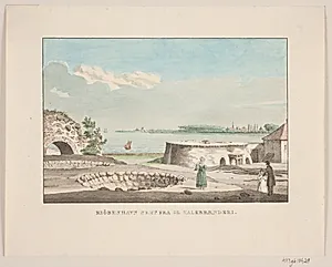 København set fra Gl. Kalkbrænderi