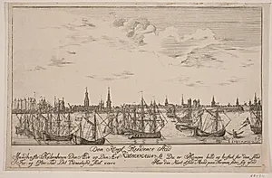 København set fra søen by Poul Isac Grønvold