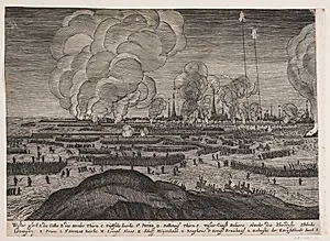 Københavns bombardement by Albert Haelwegh