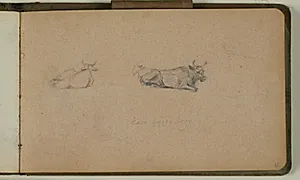 Køer tygger drøv by Niels Larsen Stevns