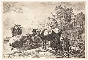 Kohyrden by Paulus Potter