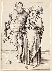 Kokken og hans viv by Albrecht Dürer