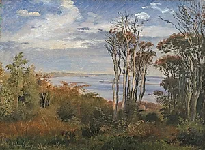 Kolås Skov på Vejrhøj by Johan Thomas Lundbye