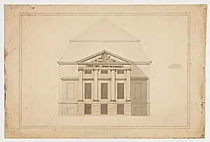 Komediehuset. Forslag til facade