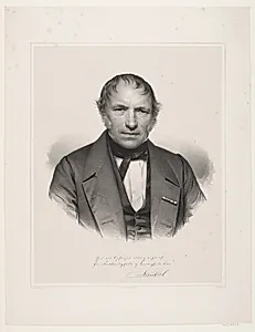 Kommandør Søren Ludvig Tuxen by Isac Wilhelm Tegner