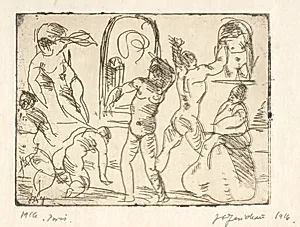 Komposition by J.A. Jerichau (II)