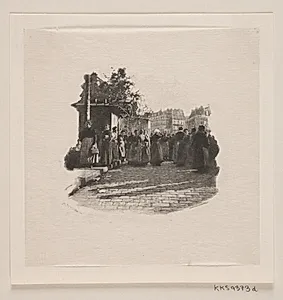 Koner på plads i Paris