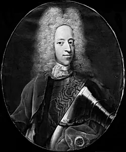 Kong Christian VI som prins by Ubekendt