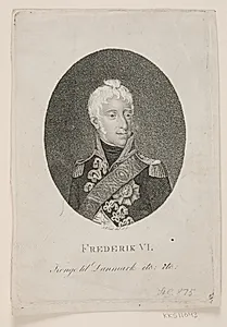 Kong Frederik VI by Andreas Flint