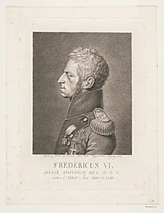 Kong Frederik VI by J.F. Clemens