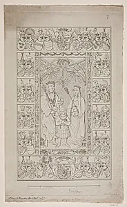 Kong Hans og Dronning Christines gravmæle i St. Knuds Kirke i Odense
