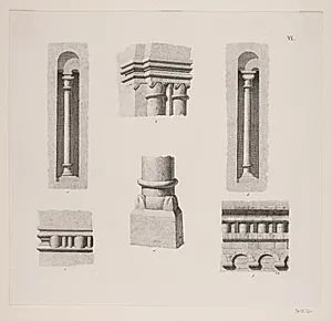"Kongegravene i Ringsted Kirke". Planche VI