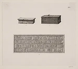 "Kongegravene i Ringsted Kirke". Planche XVI