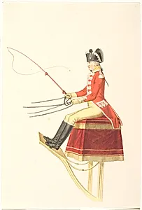Kongelig kusk by Johannes Senn