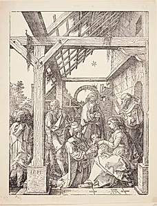 Kongernes tilbedelse by Albrecht Dürer