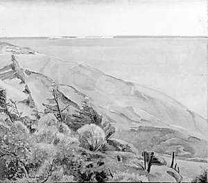 Kongstrup klinter på Refsnæs by Siegfred Neuhaus