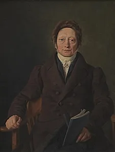 Konsistorialråd J. Ernst Wegener by Constantin Hansen