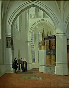 Koret i Assens Kirke by Dankvart Dreyer